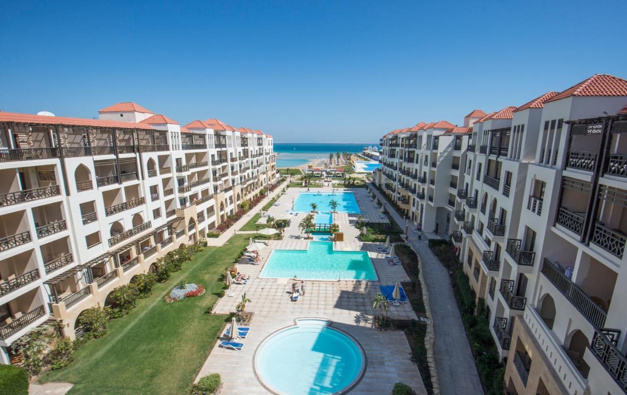 Premium Sea View 2 Bedrooms 2 Bathrooms Apartment Located Within Gravity Hotel & Aquapark ฮูร์กาดา ภายนอก รูปภาพ