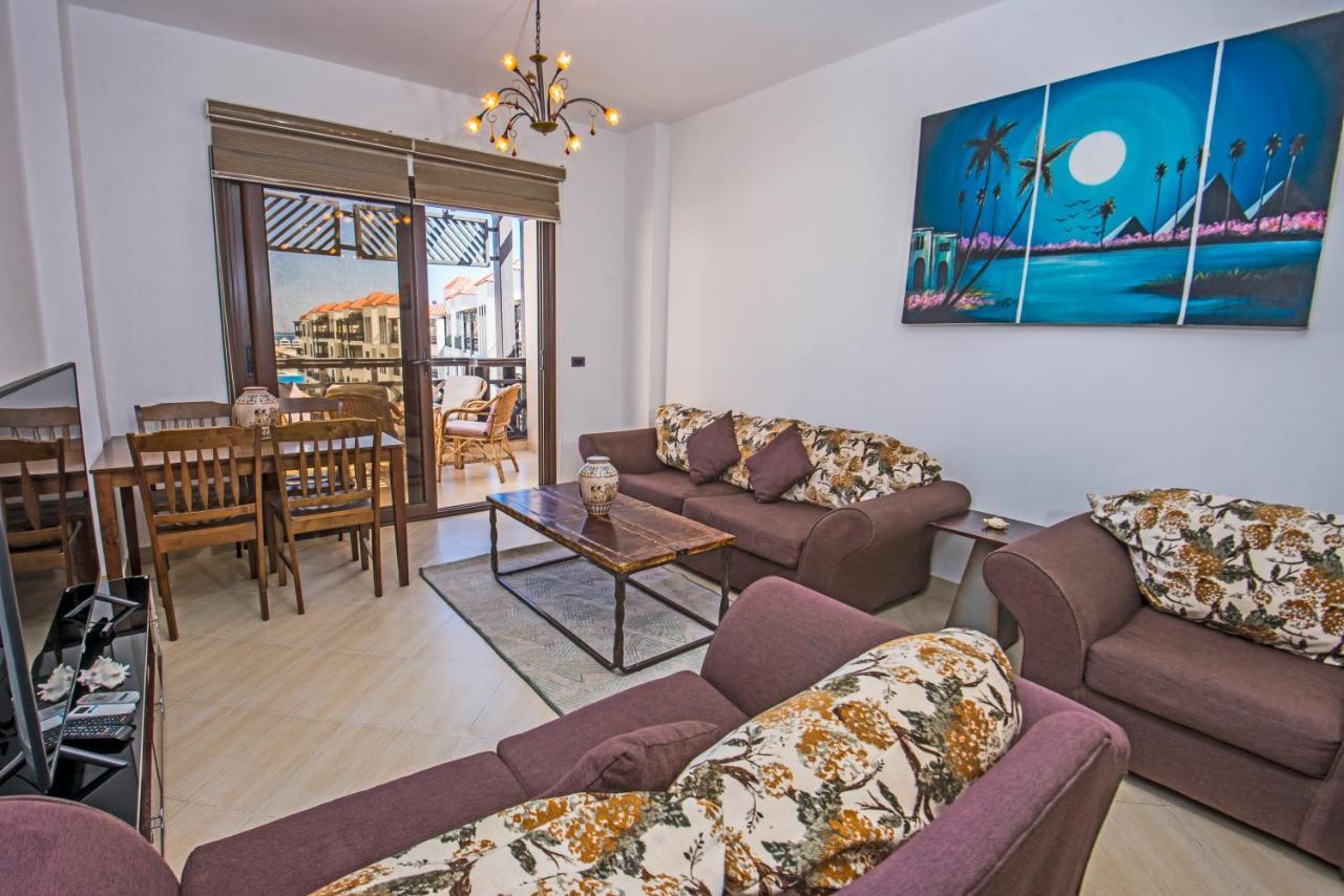 Premium Sea View 2 Bedrooms 2 Bathrooms Apartment Located Within Gravity Hotel & Aquapark ฮูร์กาดา ภายนอก รูปภาพ
