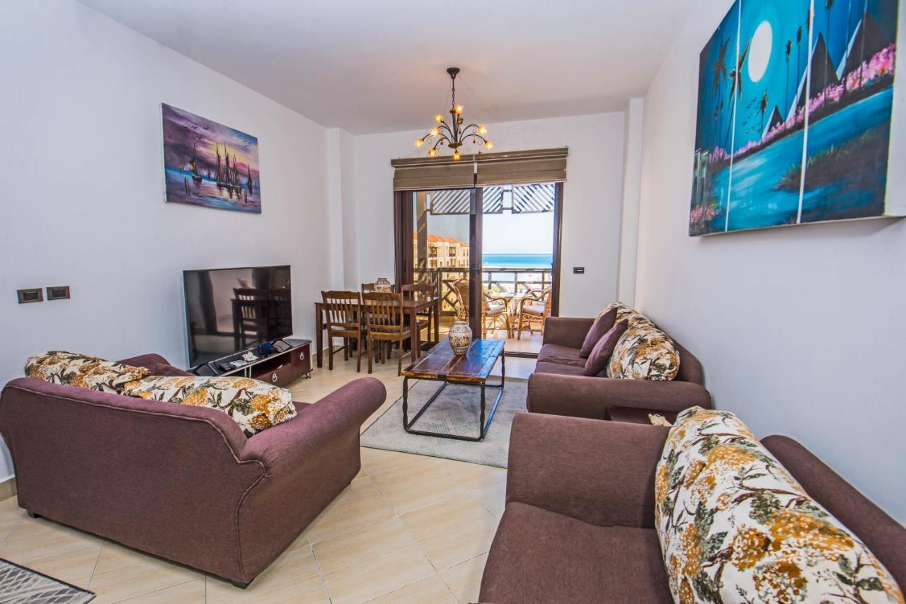 Premium Sea View 2 Bedrooms 2 Bathrooms Apartment Located Within Gravity Hotel & Aquapark ฮูร์กาดา ภายนอก รูปภาพ