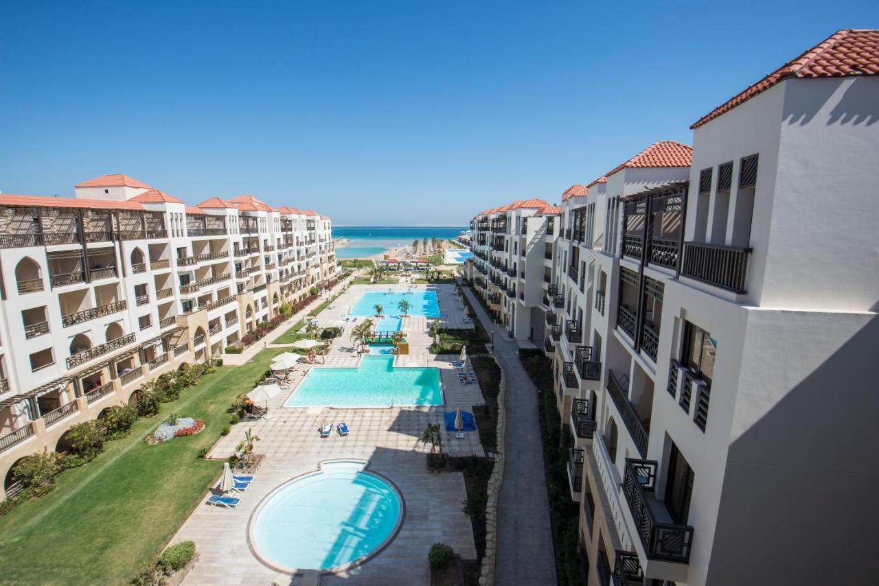 Premium Sea View 2 Bedrooms 2 Bathrooms Apartment Located Within Gravity Hotel & Aquapark ฮูร์กาดา ภายนอก รูปภาพ